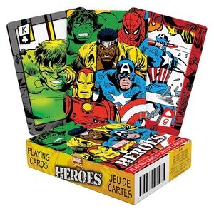 Marvel Heros playing cards
